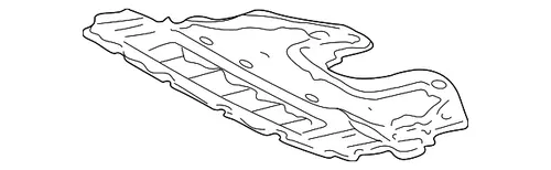 COVER ASSY, ENGINE 5141053012 TOYOTA / LEXUS