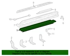 PANEL, STEP, RH 5178160240 TOYOTA / LEXUS