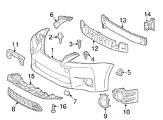 EXTENSION, FR 5211276030 TOYOTA / LEXUS