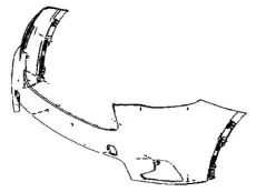 COVER, FR BUMPER L/P 521190E925 TOYOTA / LEXUS