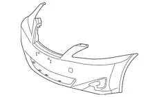 COVER,FR BUMPER 5211953948 TOYOTA / LEXUS