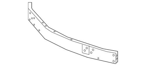 Усилитель бампера TOYOTA / LEXUS 52131-24090