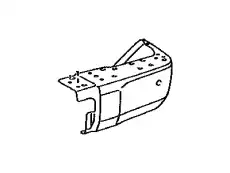 BAR, RR BUMPER SIDE, 521510C110 TOYOTA / LEXUS