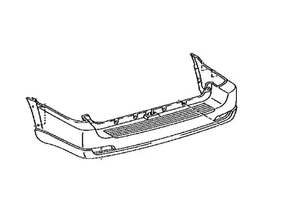 COVER, RR BUMPER 52159-0C902 TOYOTA / LEXUS
