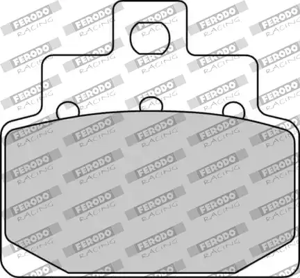 Тормозные колодки дисковые FERODO FDB2095EF