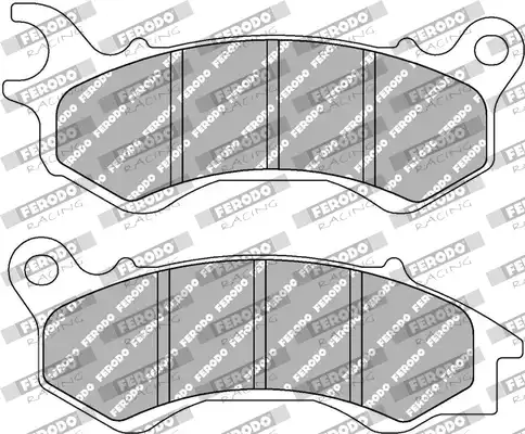 КОЛОДКИ ТОРМОЗНЫЕ ДИСКОВЫЕ FDB2256EF FERODO