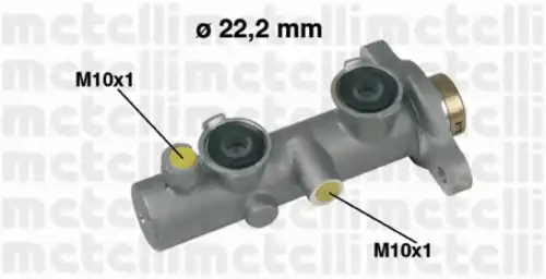 Главный тормозной цилиндр 05-0342 METELLI