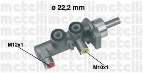 Цилиндр сцепления METELLI 05-0380