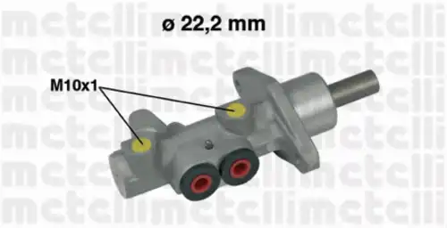 Цилиндр сцепления METELLI 05-0492