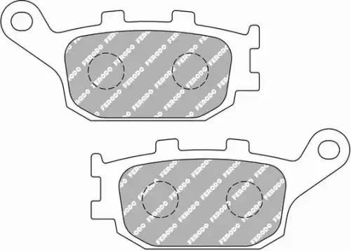 КОЛОДКИ ТОРМОЗНЫЕ ДИСКОВЫЕ FDB754EF FERODO
