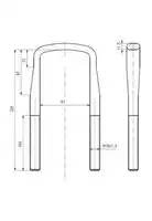 Leaf spring shackle STR50210 S-TR