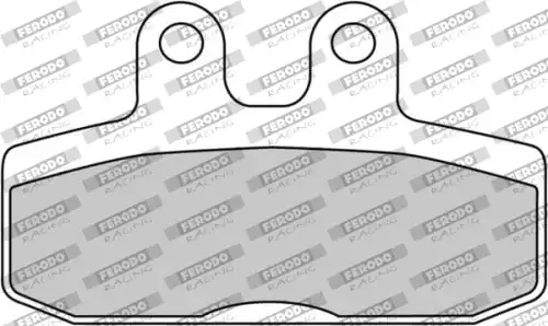 ТОРМОЗНЫЕ КОЛОДКИ ДИСКОВЫЕ FDB2060AG FERODO