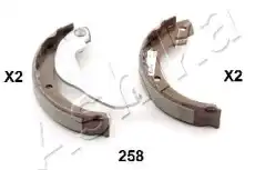 Тормозные колодки барабанные ASHIKA 5502258