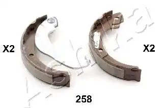 Тормозные колодки барабанные ASHIKA 5502258