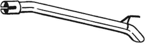 Выхлопная труба 750233 BOSAL