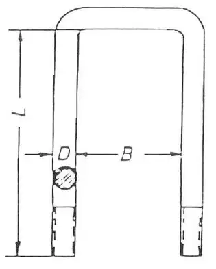 98926180 СТРЕМЯНКА РЕССОРЫ IVECO 42109740 SCHOMACKER