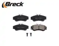 Тормозные колодки дисковые BRECK 233460070100