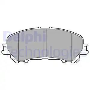 Тормозные колодки дисковые DELPHI LP3144