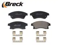 Тормозные колодки дисковые BRECK 250310070100
