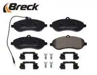 Тормозные колодки дисковые BRECK 245950070100