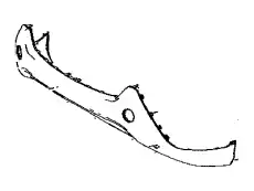 GUARD, FR BUMPER 524110R080 TOYOTA / LEXUS