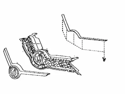 GRILLE ASSY, 5310012490 TOYOTA / LEXUS