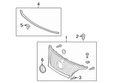 Решетка радиатора TOYOTA / LEXUS 5310148281