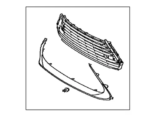 Решетка бампера TOYOTA / LEXUS 5310233080