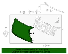 Решетка радиатора TOYOTA / LEXUS 5312150050
