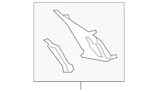 Решетка бампера TOYOTA / LEXUS 5314130340