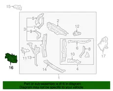 SEAL, RADIATOR SUPPO 532920E010 TOYOTA / LEXUS