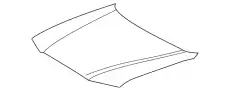 HOOD SUB-ASSY 5330104120 TOYOTA / LEXUS