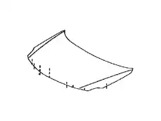 HOOD SUB-ASSY 53301-52251 TOYOTA / LEXUS