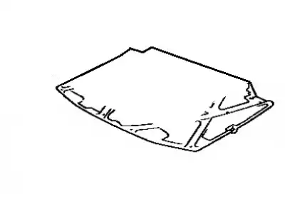 INSULATOR, HOOD 5334122090 TOYOTA / LEXUS