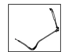 CABLE ASSY, HOOD 5363022170 TOYOTA / LEXUS