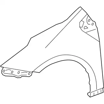 Крыло TOYOTA / LEXUS 53802-47100