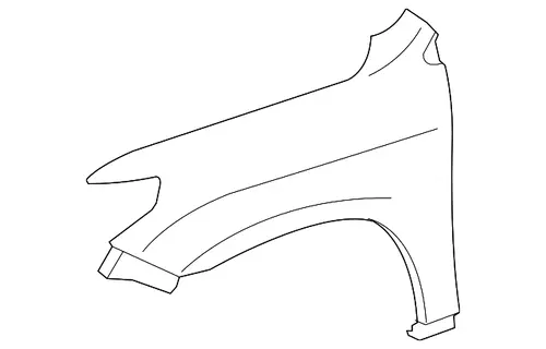 Крыло TOYOTA / LEXUS 5380260C20