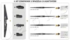 Щетка стеклоочистителя SJX35R JAPKO 350/14'' мм/"