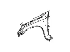 PANEL, FR FENDER, RH 5381104120 TOYOTA / LEXUS