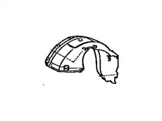 Подкрылок TOYOTA / LEXUS 53875-14190