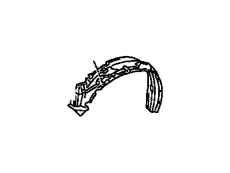 Подкрылок TOYOTA / LEXUS 5387604050