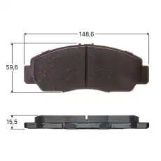 Тормозные колодки дисковые AVANTECH AV745