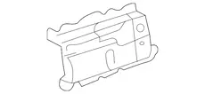 REINFORCEMENT, FLOOR 5748748023 TOYOTA / LEXUS