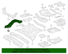 MEMBER SUB-ASSY, RR 5760230932 TOYOTA / LEXUS