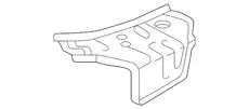 EXTENSION, RR FLOOR 5831424040 TOYOTA / LEXUS