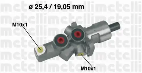 ГЛАВНЫЙ ТОРМОЗНОЙ ЦИЛИНДР 05-0176 METELLI