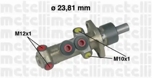 Цилиндр сцепления METELLI 05-0223