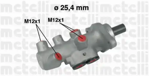 Цилиндр сцепления METELLI 05-0607