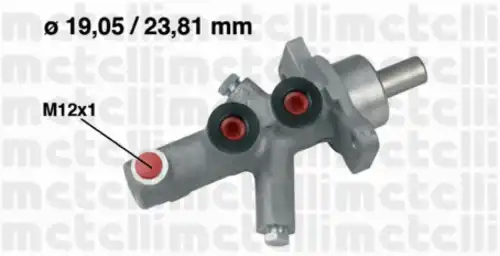 Цилиндр сцепления METELLI 05-0622