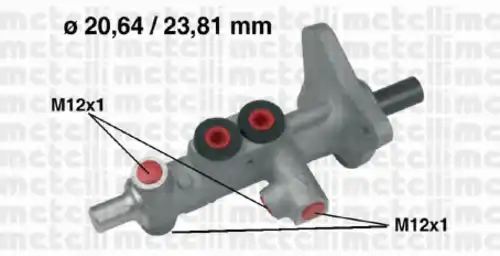 Цилиндр сцепления METELLI 05-0627